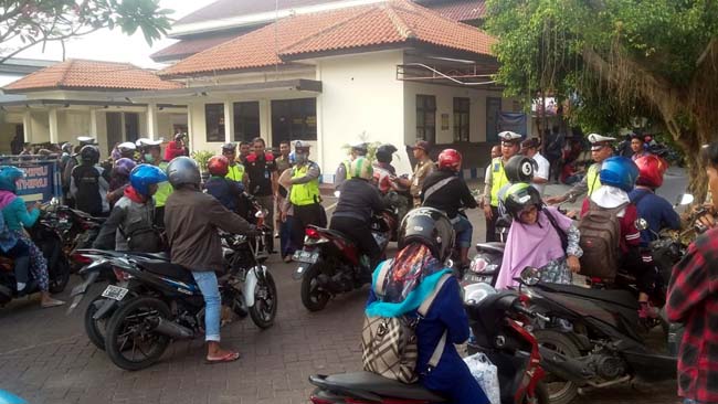 Hari Kedua, Operasi Zebra Semeru 2018, Polres Mojokerto Tilang 160 Pelanggar