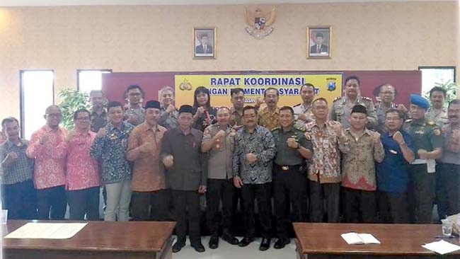 Rakor Kesiapan Pam Natal, Begini Kata Kasdim 0815 Mojokerto