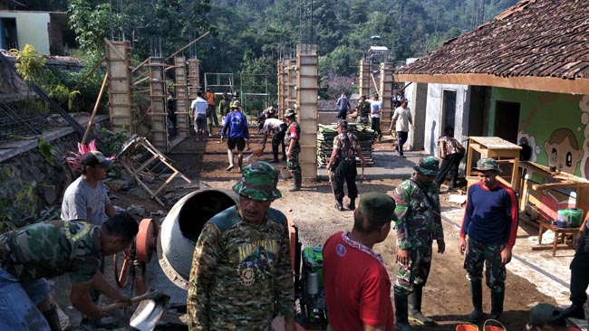 TMMD, Wahana Perkokoh Sinergitas TNI - Polri –Pemda